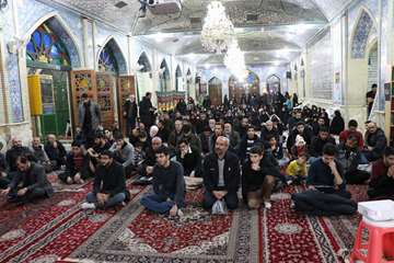 اجتماع بزرگ رویش سلیمانی ها در شام غریبان شهید سپهبد سلیمانی 